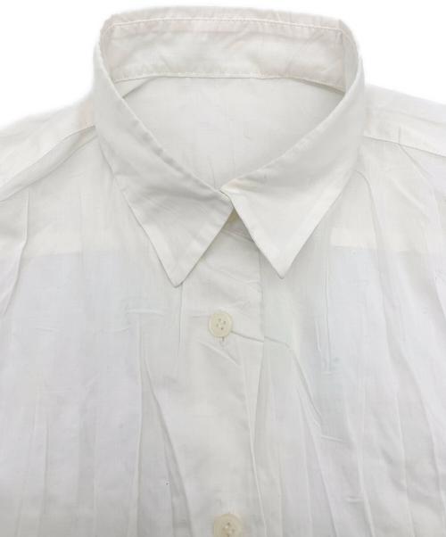 ISSEY MIYAKE（イッセイミヤケ）ISSEY MIYAKE (イッセイミヤケ) 長袖シャツ ホワイト サイズ:Lの古着・服飾アイテム