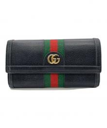 GUCCI（グッチ）の古着「長財布」｜ネイビー