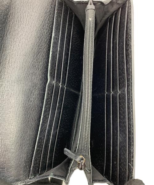 GUCCI（グッチ）GUCCI (グッチ) 長財布 ネイビーの古着・服飾アイテム