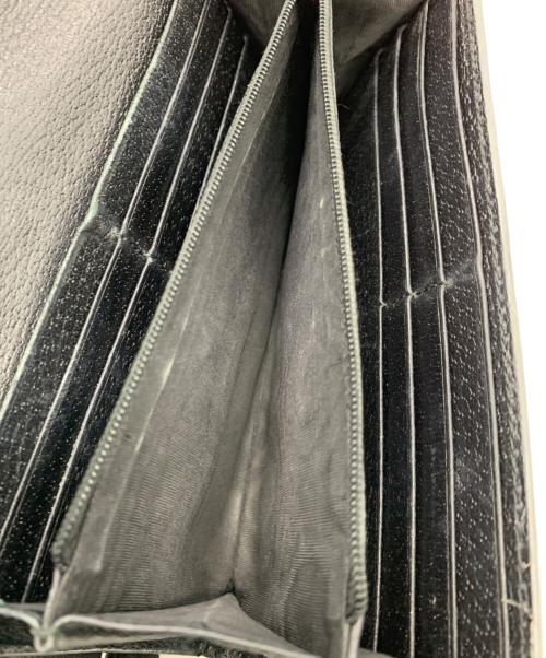 GUCCI（グッチ）GUCCI (グッチ) 長財布 ネイビーの古着・服飾アイテム