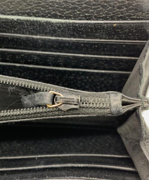 GUCCI（グッチ）GUCCI (グッチ) 長財布 ネイビーの古着・服飾アイテム