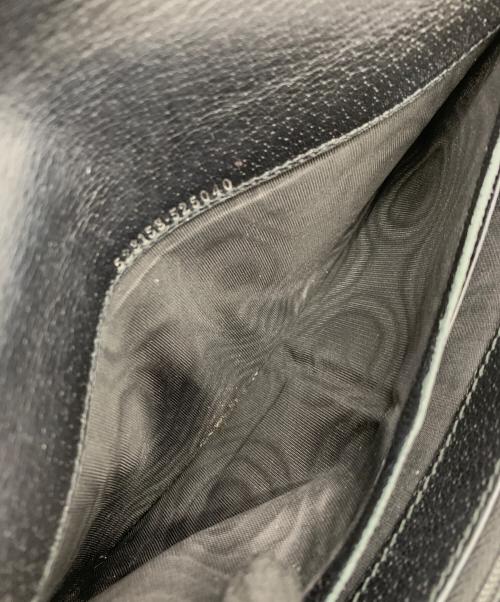 GUCCI（グッチ）GUCCI (グッチ) 長財布 ネイビーの古着・服飾アイテム