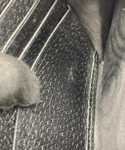 GUCCI（グッチ）GUCCI (グッチ) 長財布 ネイビーの古着・服飾アイテム