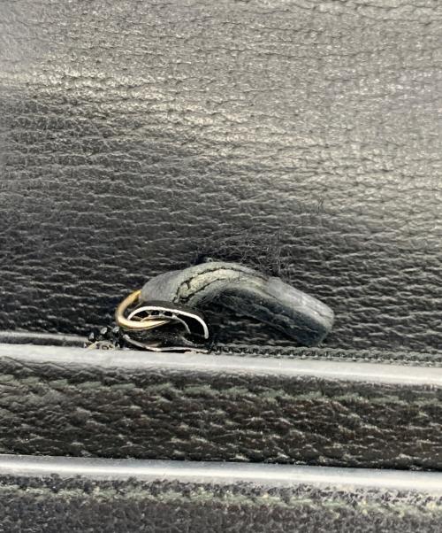 GUCCI（グッチ）GUCCI (グッチ) 長財布 ネイビーの古着・服飾アイテム