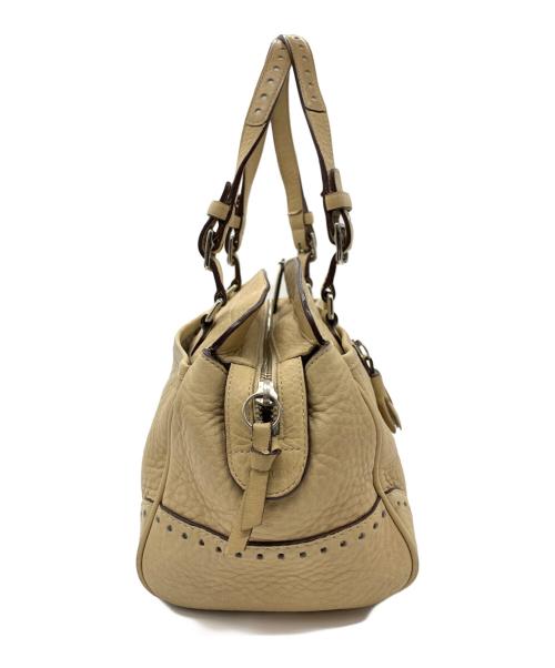 COACH（コーチ）COACH (コーチ) ハンドバッグ ベージュの古着・服飾アイテム