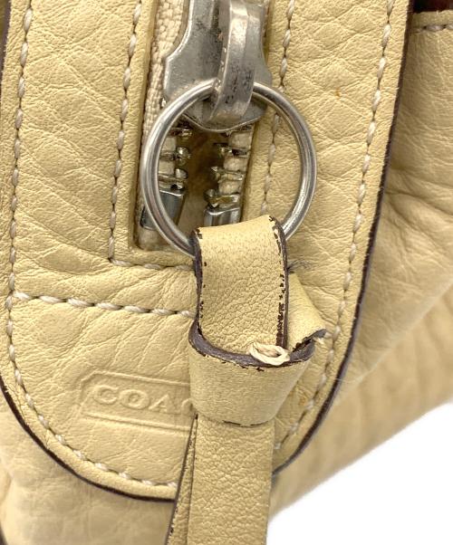 COACH（コーチ）COACH (コーチ) ハンドバッグ ベージュの古着・服飾アイテム