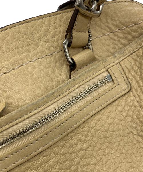COACH（コーチ）COACH (コーチ) ハンドバッグ ベージュの古着・服飾アイテム
