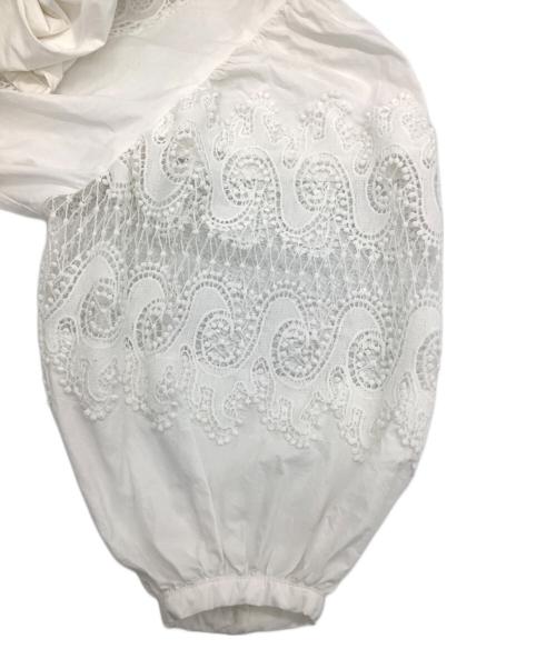 Ameri（アメリ）Ameri (アメリ) ANTOINETTE LACE DRESS / アントワネットレースドレス ホワイト サイズ:Sの古着・服飾アイテム