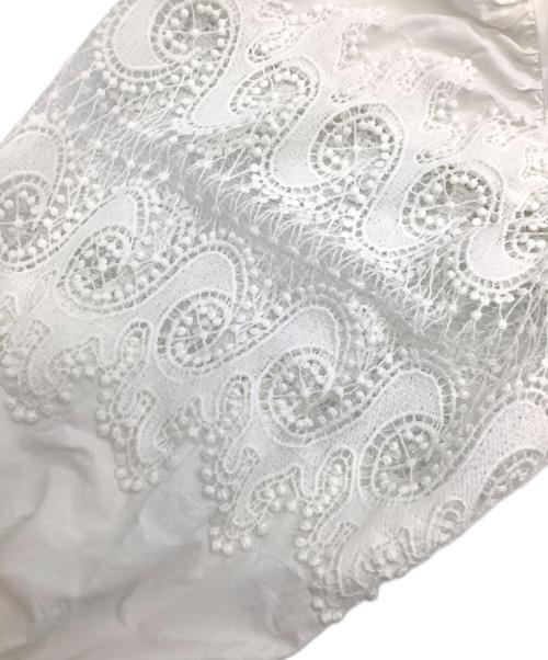 Ameri（アメリ）Ameri (アメリ) ANTOINETTE LACE DRESS / アントワネットレースドレス ホワイト サイズ:Sの古着・服飾アイテム