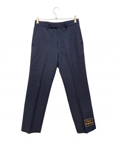 中古・古着通販】GUCCI (グッチ) スラックス ネイビー サイズ:44