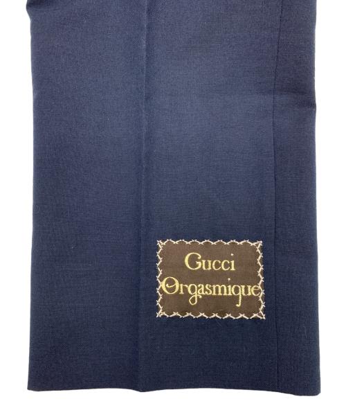 GUCCI（グッチ）GUCCI (グッチ) スラックス ネイビー サイズ:44の古着・服飾アイテム