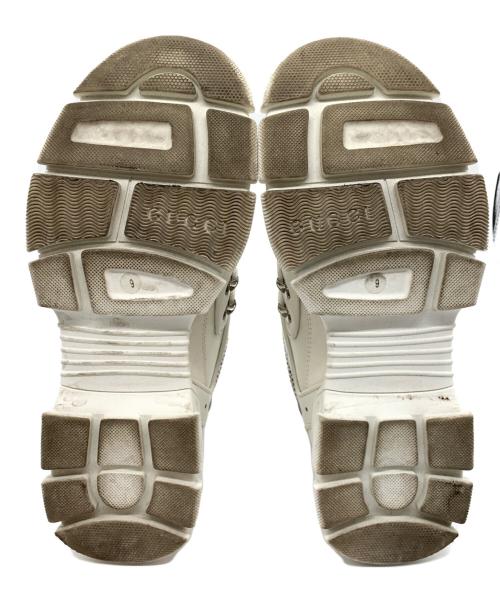 GUCCI（グッチ）GUCCI (グッチ) フラッシュトレックスニーカー ホワイト サイズ:9の古着・服飾アイテム