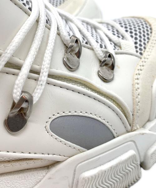 GUCCI（グッチ）GUCCI (グッチ) フラッシュトレックスニーカー ホワイト サイズ:9の古着・服飾アイテム