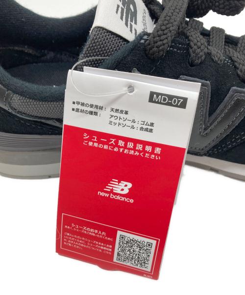 NEW BALANCE（ニューバランス）NEW BALANCE (ニューバランス) ローカットスニーカー ブラック サイズ:25の古着・服飾アイテム
