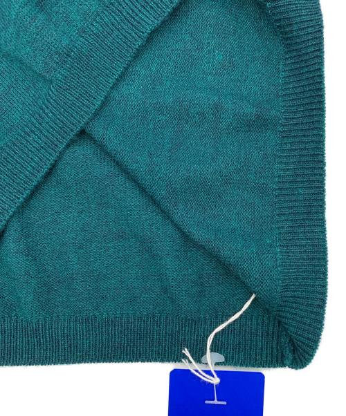 BLUE LABEL CRESTBRIDGE（ブルーレーベルクレストブリッジ）BLUE LABEL CRESTBRIDGE (ブルーレーベルクレストブリッジ) 薄手ニット グリーン サイズ:38 未使用品の古着・服飾アイテム