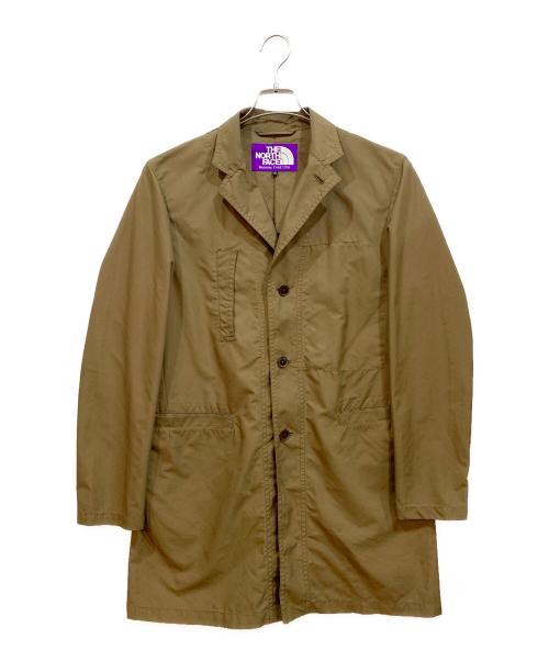 THE NORTHFACE PURPLELABEL（ザ・ノースフェイス パープルレーベル）THE NORTHFACE PURPLELABEL (ザ・ノースフェイス パープルレーベル) ステンカラーコート ブラウン サイズ:Lの古着・服飾アイテム