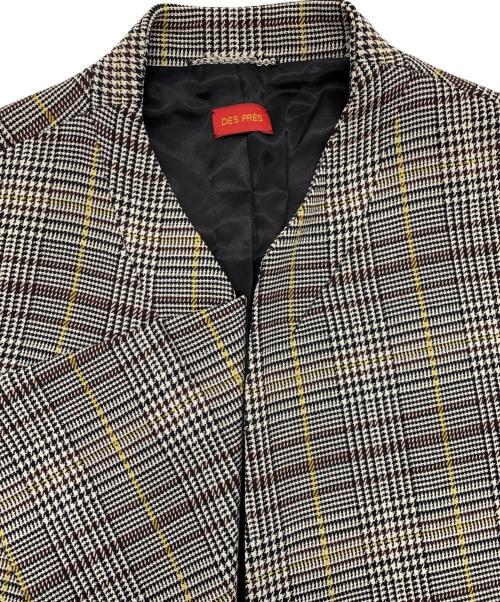 DES PRES（デ プレ）DES PRES (デ プレ) ロングジレ グレー サイズ:36の古着・服飾アイテム
