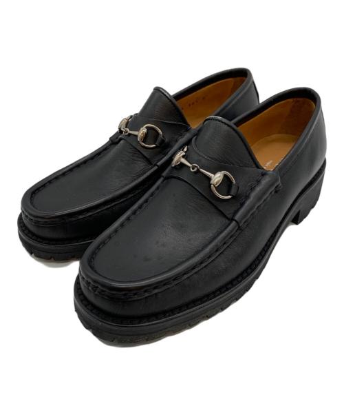 GUCCI（グッチ）GUCCI (グッチ) ビットローファー ブラック サイズ:36 1/2の古着・服飾アイテム