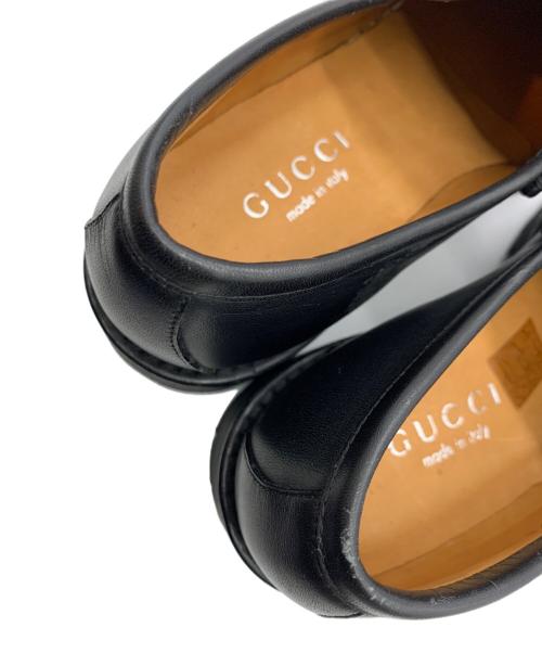 GUCCI（グッチ）GUCCI (グッチ) ビットローファー ブラック サイズ:36 1/2の古着・服飾アイテム