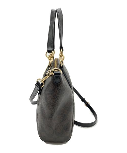 COACH（コーチ）COACH (コーチ) 2WAYショルダーバッグ ブラウンの古着・服飾アイテム