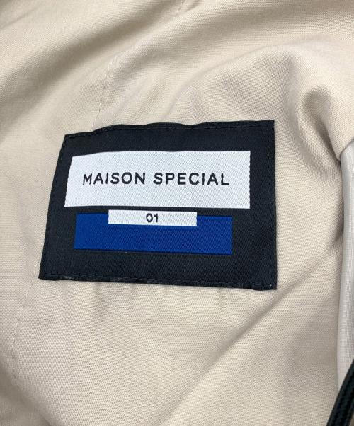 MAISON SPECIAL（メゾンスペシャル）MAISON SPECIAL (メゾンスペシャル) ストレートパンツ ベージュ サイズ:01の古着・服飾アイテム