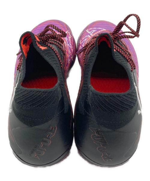 PUMA（プーマ）PUMA (プーマ) サッカースパイク ブラック×パープル サイズ:28.5の古着・服飾アイテム