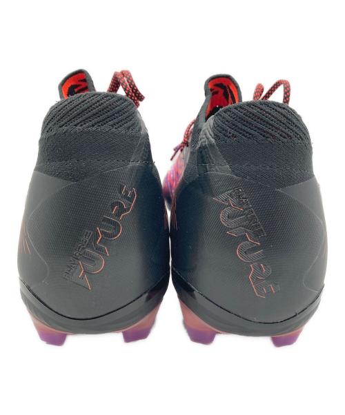 PUMA（プーマ）PUMA (プーマ) サッカースパイク ブラック×パープル サイズ:28.5の古着・服飾アイテム