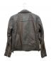 UNITED TOKYO (ユナイテッドトーキョー) ダブルライダースジャケット ブラック サイズ:1：9000円