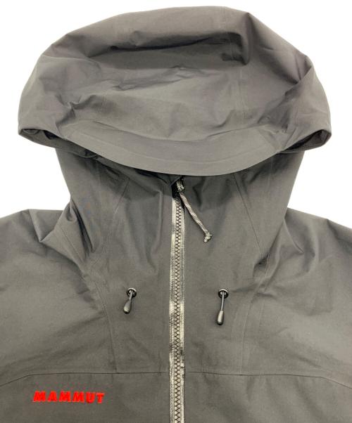 MAMMUT（マムート）MAMMUT (マムート) アルパイン ガイド ハードシェル フーデッド ジャケット ブラック サイズ:EURO：M 未使用品の古着・服飾アイテム