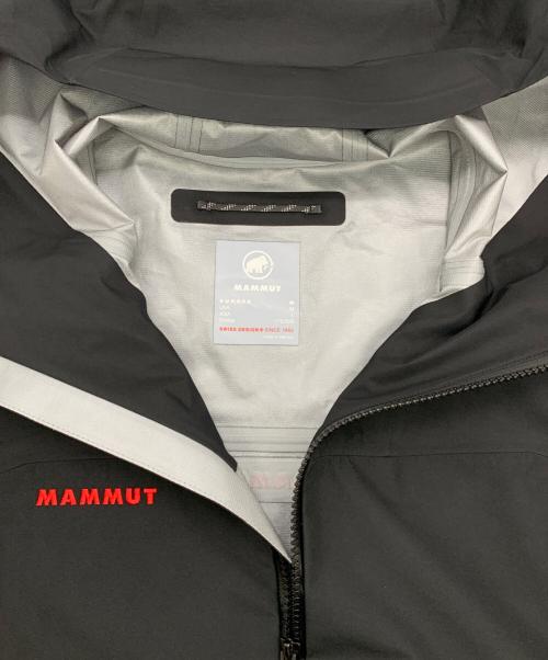 MAMMUT（マムート）MAMMUT (マムート) アルパイン ガイド ハードシェル フーデッド ジャケット ブラック サイズ:EURO：M 未使用品の古着・服飾アイテム