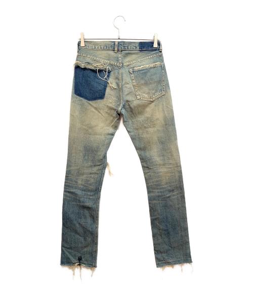 UNDERCOVERISM（アンダーカバーイズム）UNDERCOVERISM (アンダーカバーイズム) ダメージ加工デニムパンツ インディゴ サイズ:Sの古着・服飾アイテム