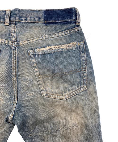 UNDERCOVERISM（アンダーカバーイズム）UNDERCOVERISM (アンダーカバーイズム) ダメージ加工デニムパンツ インディゴ サイズ:Sの古着・服飾アイテム