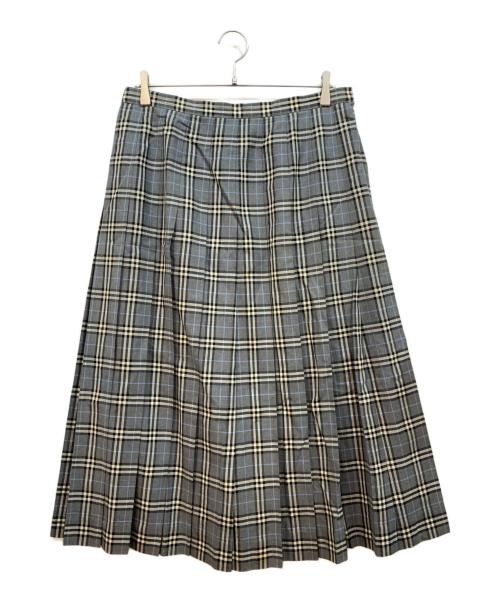 Burberry's（バーバリー）Burberry's (バーバリー) ロングスカート グレー サイズ:17ABRの古着・服飾アイテム