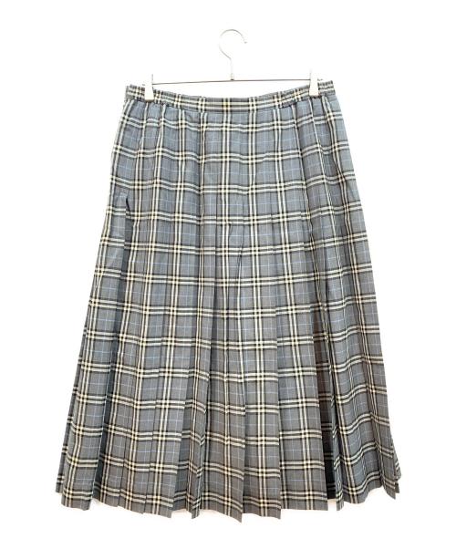 Burberry's（バーバリー）Burberry's (バーバリー) ロングスカート グレー サイズ:17ABRの古着・服飾アイテム