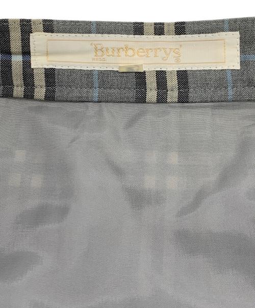Burberry's（バーバリー）Burberry's (バーバリー) ロングスカート グレー サイズ:17ABRの古着・服飾アイテム