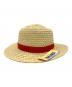 ONE PIECE (ワンピース) NET FLIX (ネットフリックス) ストローハット レッド×ナチュラル：5000円