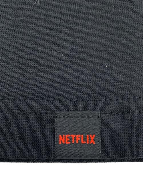 NET FLIX（ネットフリックス）NET FLIX (ネットフリックス) J'aDoRe JUN ONLINE (ジャドール ジュン オンライン) 半袖Tシャツ ブラック サイズ:Lの古着・服飾アイテム