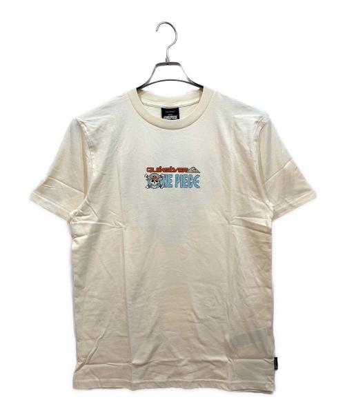 ONE PIECE（ワンピース）ONE PIECE (ワンピース) Quiksilver (クイックシルバー) Tシャツ ベージュ サイズ:Mの古着・服飾アイテム