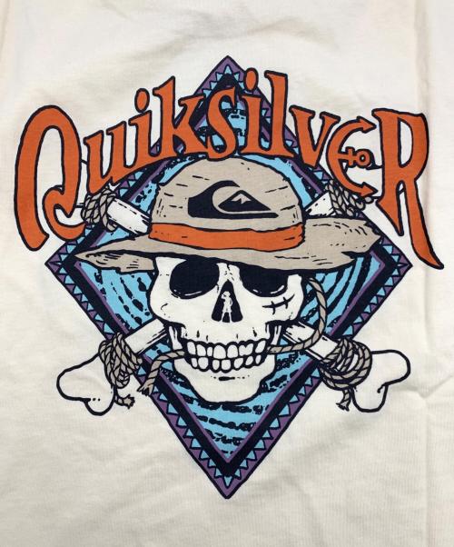 ONE PIECE（ワンピース）ONE PIECE (ワンピース) Quiksilver (クイックシルバー) Tシャツ ベージュ サイズ:Mの古着・服飾アイテム