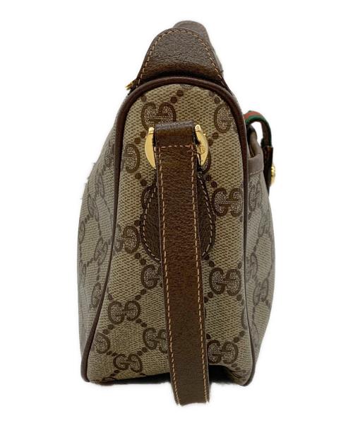 GUCCI（グッチ）GUCCI (グッチ) ショルダーバッグ ブラウンの古着・服飾アイテム