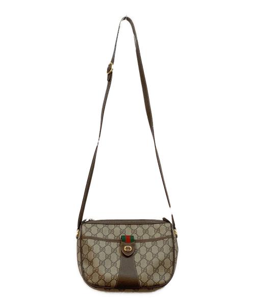 GUCCI（グッチ）GUCCI (グッチ) ショルダーバッグ ブラウンの古着・服飾アイテム