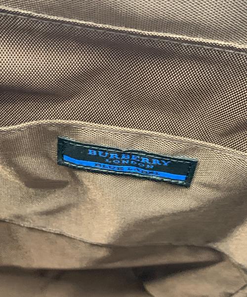 BURBERRY BLUE LABEL（バーバリー ブルー レーベル）BURBERRY BLUE LABEL (バーバリー ブルー レーベル) トートバッグ ブラウン×ベージュの古着・服飾アイテム