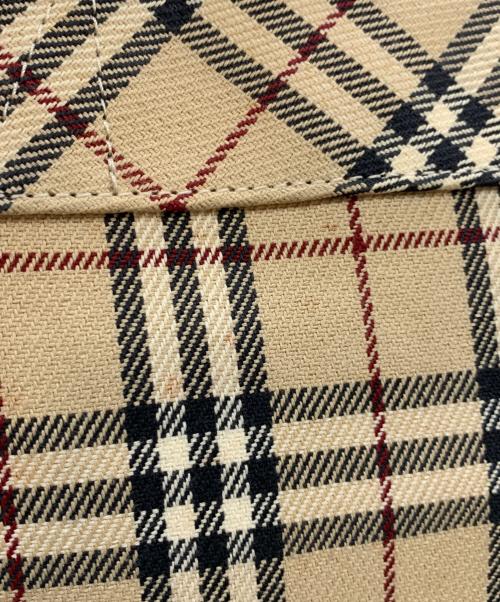 BURBERRY BLUE LABEL（バーバリー ブルー レーベル）BURBERRY BLUE LABEL (バーバリー ブルー レーベル) トートバッグ ブラウン×ベージュの古着・服飾アイテム