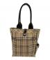 BURBERRY BLUE LABEL（バーバリー ブルー レーベル）の古着「トートバッグ」｜ブラウン×ベージュ