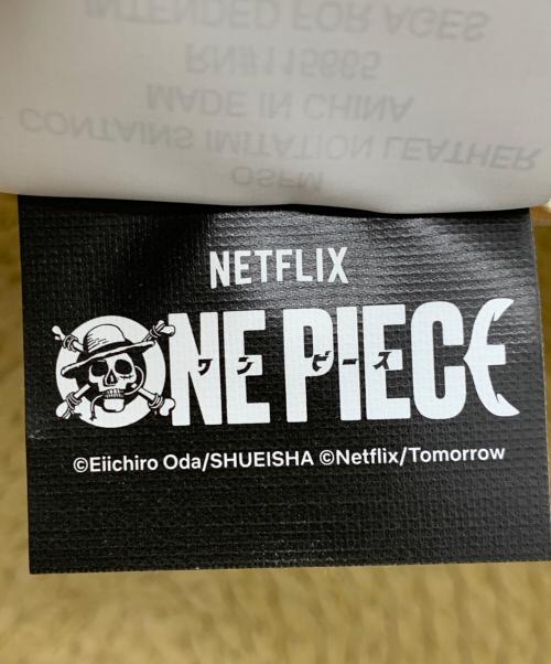 ONE PIECE（ワンピース）ONE PIECE (ワンピース) NET FLIX (ネットフリックス) ストローハット レッド×ナチュラルの古着・服飾アイテム