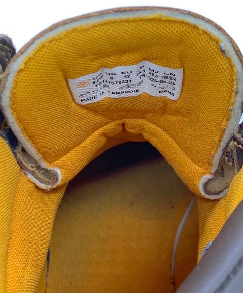 Timberland（ティンバーランド）Timberland (ティンバーランド) アルバーン 6インチ レースアップ ウォータープルーフ ブーツ ブラウン サイズ:26.5の古着・服飾アイテム