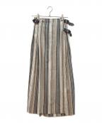 Adam et Ropeアダム エ ロペ）の古着「別注FASHION MAXI KILT O'NEILL」｜グレー