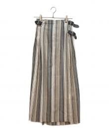 Adam et Rope（アダム エ ロペ）の古着「別注FASHION MAXI KILT O'NEILL」｜グレー