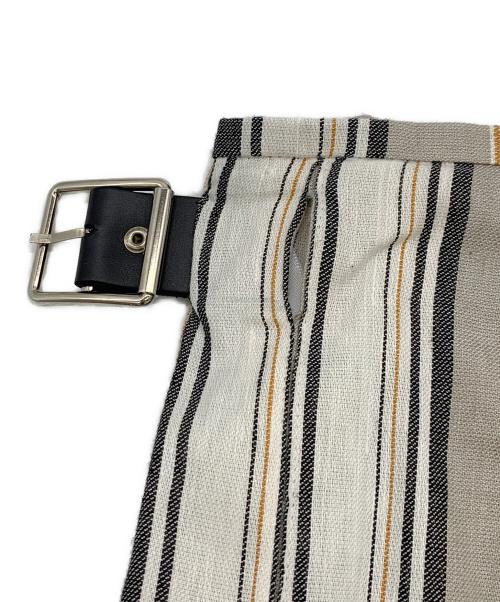 Adam et Rope（アダム エ ロペ）Adam et Rope (アダム エ ロペ) 別注FASHION MAXI KILT O'NEILL グレー サイズ:SIZE36の古着・服飾アイテム