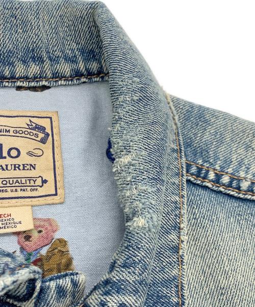 POLO RALPH LAUREN（ポロ・ラルフローレン）POLO RALPH LAUREN (ポロ・ラルフローレン) デニムジャケット インディゴ サイズ:XSの古着・服飾アイテム